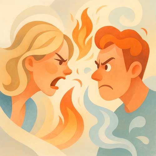 Розпаленість у стосунках виникає від страху та невпевненості. Як вчасно і зріло виражати почуття, не руйнуючи зв’язок.