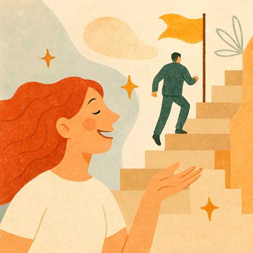 «Успіх у соціумі — це гонитва за чужими вершинами. Справжня вершина відкривається лише всередині себе. Віднайдіть її разом із психологом.»