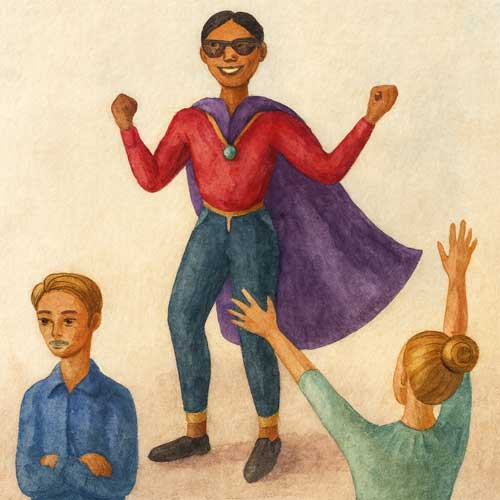 За маскою зарозумілості живе страх бути незначним. Психолог допоможе віднайти справжню силу — без гордості та потреби змагатися.