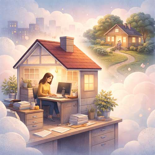 Коли робота стає домом: психологія втечі від себе, балансу життя і усвідомленості. Як знайти внутрішню цілісність.