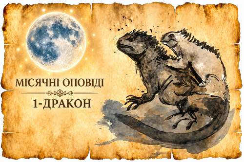 МІСЯЧНІ ОПОВІДІ: ДРАКОН — символ сили, амбіцій і внутрішнього пошуку. Пізнайте себе глибше через томалогію та відкрийте нові грані особистості