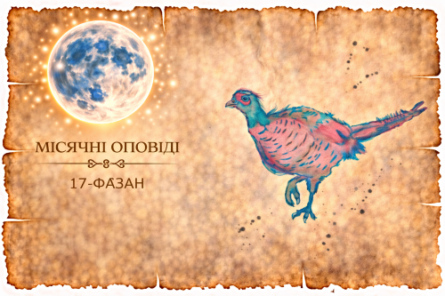 Місячні оповіді: Фазан — життя через інших, дипломатичність і маски. Як це впливає на стосунки та внутрішню опору.