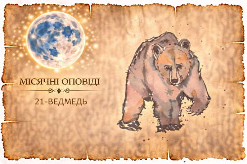 Місячні оповіді: Ведмідь — про правду, стриманість і внутрішню чесність у світі показності, інстинктів та ілюзій легкого життя.