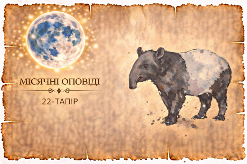 Місячні оповіді: Тапір — про страх почуттів, раціоналізацію життя та втрату себе. Чому контроль заважає жити повноцінно.