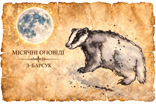 Місячні оповіді: Барсук — тривожність, сумніви та пошук опори. Як формуються стосунки і чому важливо бачити реальність.