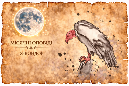 Місячні оповіді: 8-Кондор — честь, страх спокус і пошук вірності. Як це впливає на стосунки, сексуальність і внутрішній стан.