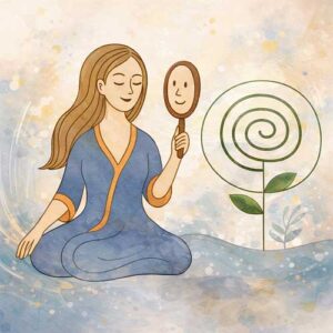 Самопізнання припускає знайомство з собою, усвідомлення власного потенціалу, підсвідомих прагнень, прийняття сильних і слабких сторін, дослідження і зміну власних звичок, які впливають на якість життя.