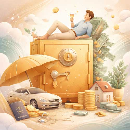 Дают ли деньги чувство безопасности: психология страха, иллюзии контроля и поиск внутренней опоры за пределами материального мира. Чи дають гроші безпеку: психологія страху, ілюзії контролю та пошук внутрішньої опори поза матеріальним світом.