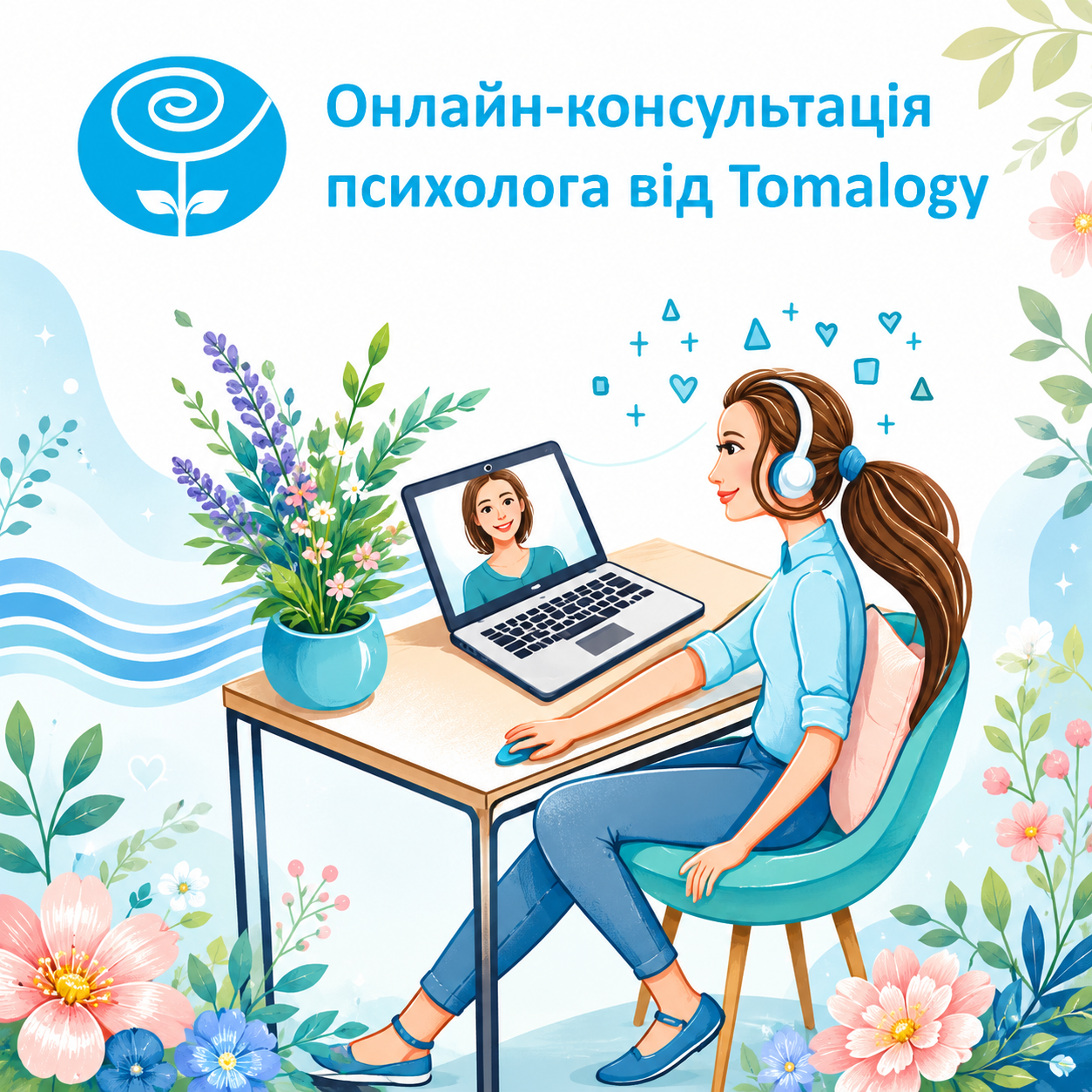Онлайн-консультація психолога від Tomalogy Коли не можна чекати. Коли потрібно зрозуміти. Коли важливо — почати. Сучасний світ вимагає від нас надзвичайного — бути продуктивними, врівноваженими, щасливими, активними й водночас внутрішньо стабільними. Але що робити, коли тривога зростає, стосунки руйнуються, а втома від життя стає звичним станом? Онлайн-консультація від Tomalogy — це не просто розмова. Це реальний, структурований і глибинний процес трансформації вашого життя.